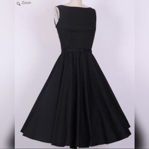 1950s Inspired Pin Up Audrey Hepburn Dress